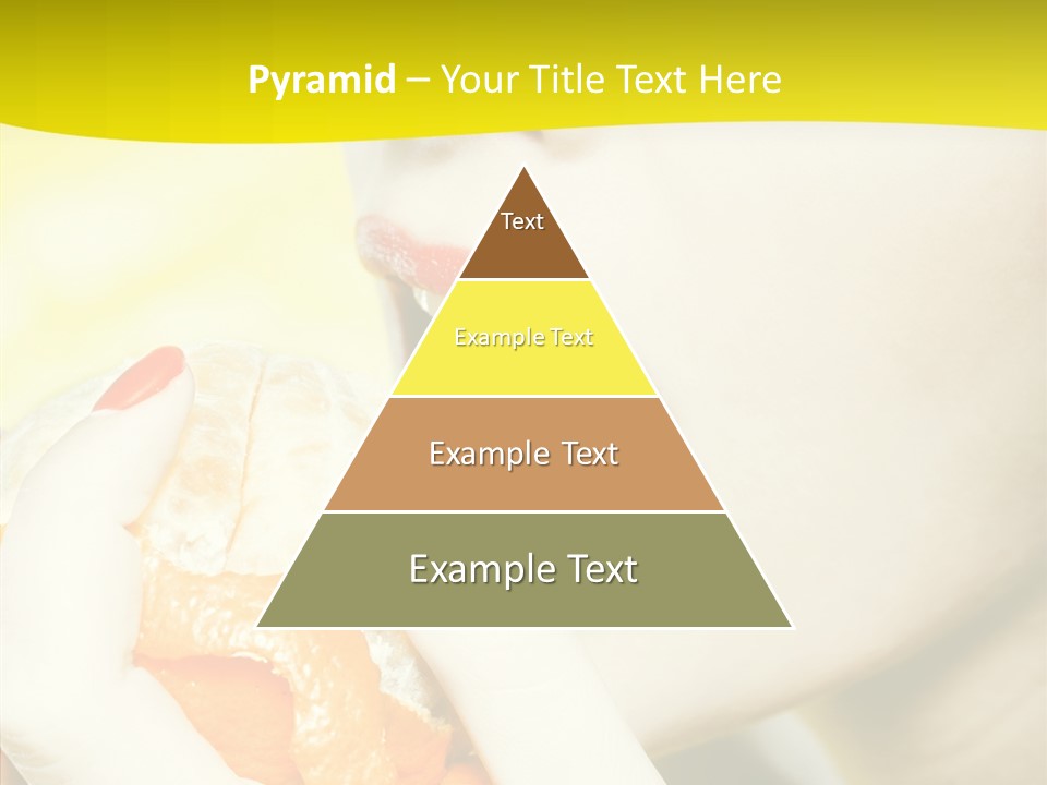 Caucasian Healthy Isolated PowerPoint Template