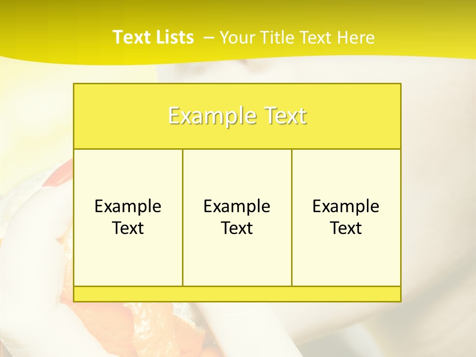 Caucasian Healthy Isolated PowerPoint Template