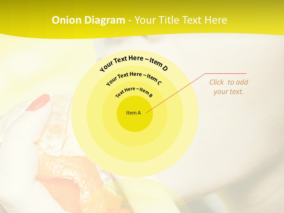 Caucasian Healthy Isolated PowerPoint Template