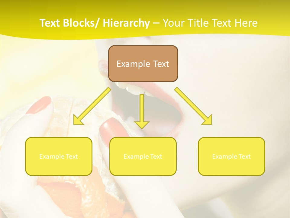 Caucasian Healthy Isolated PowerPoint Template