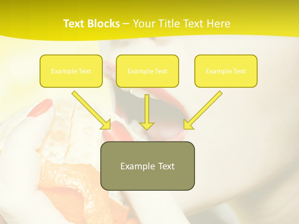 Caucasian Healthy Isolated PowerPoint Template