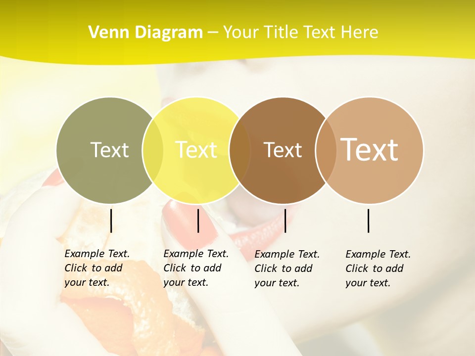 Caucasian Healthy Isolated PowerPoint Template