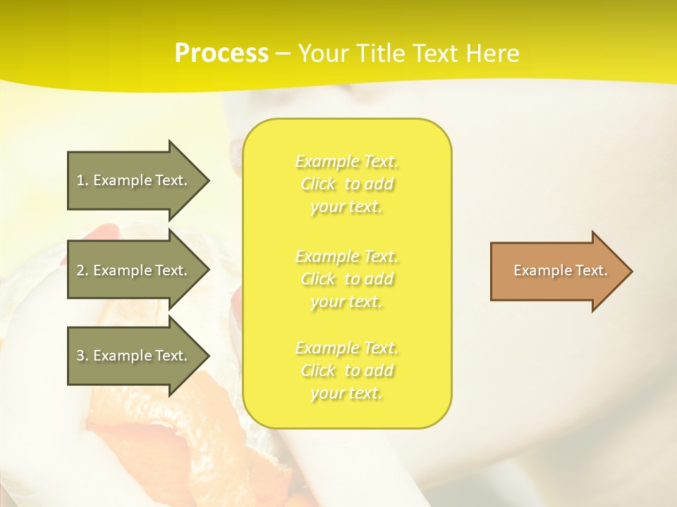 Caucasian Healthy Isolated PowerPoint Template