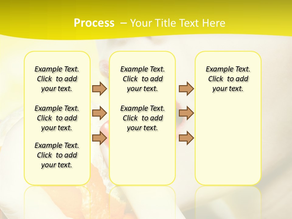 Caucasian Healthy Isolated PowerPoint Template