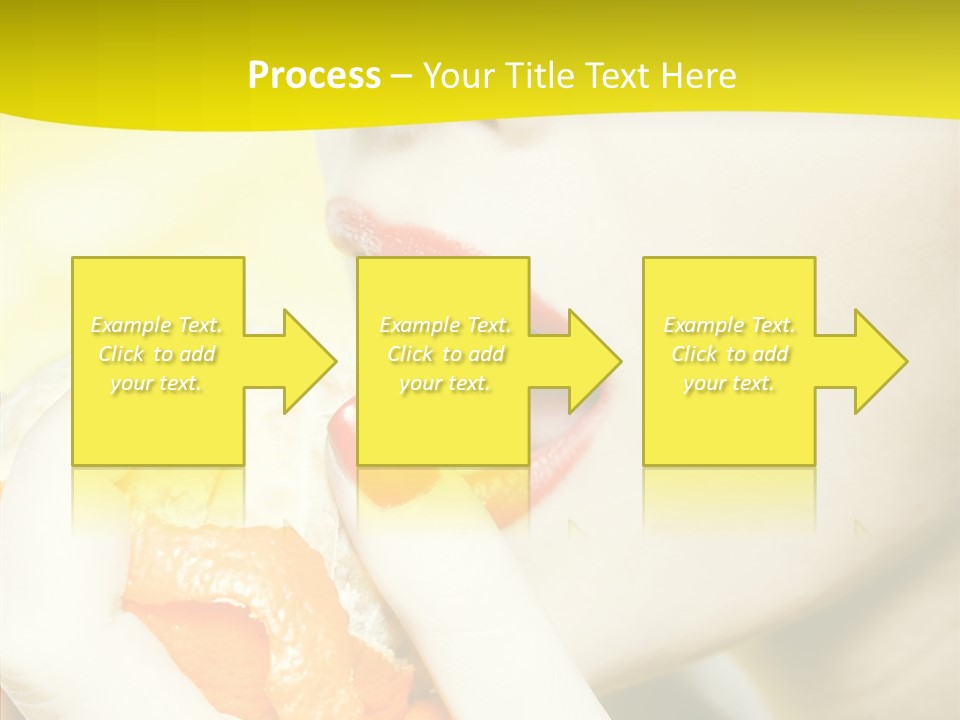 Caucasian Healthy Isolated PowerPoint Template