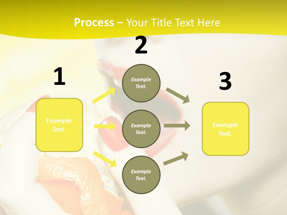Caucasian Healthy Isolated PowerPoint Template
