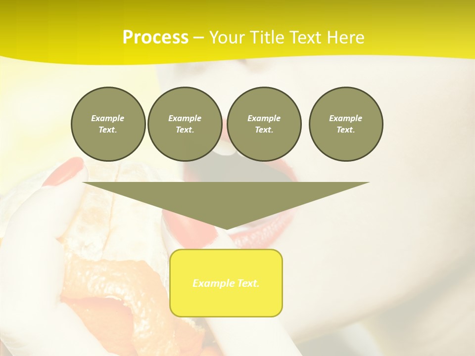 Caucasian Healthy Isolated PowerPoint Template