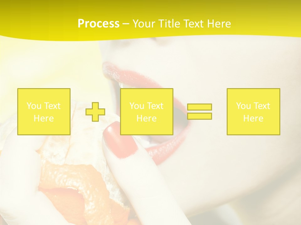 Caucasian Healthy Isolated PowerPoint Template