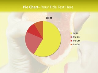 Adult Yellow Isolated PowerPoint Template