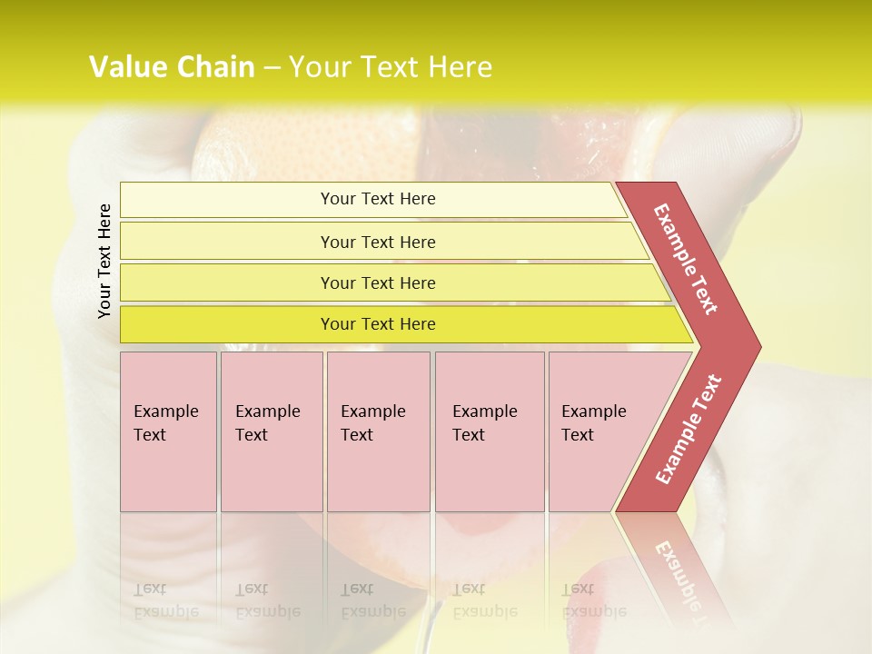 Adult Yellow Isolated PowerPoint Template