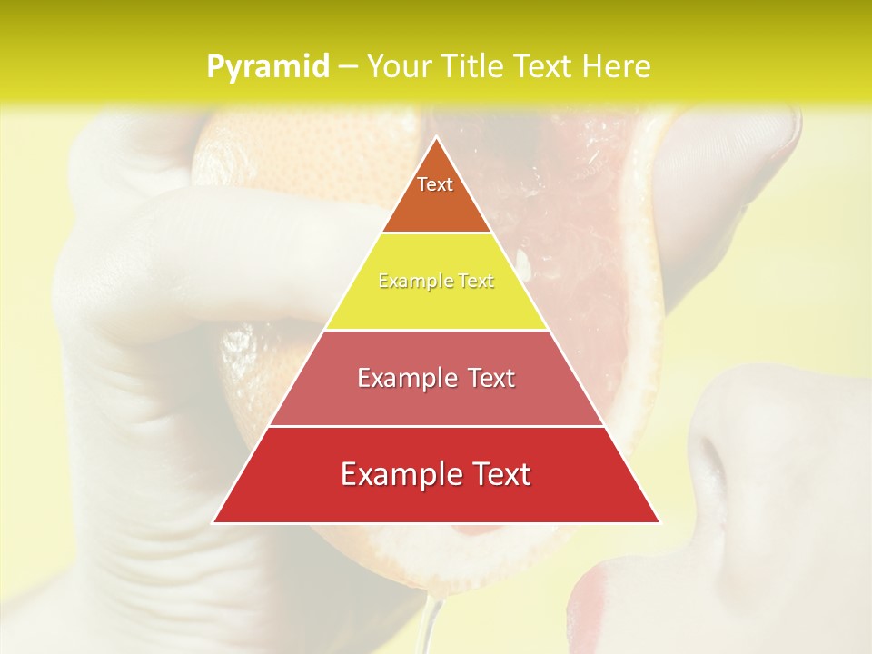 Adult Yellow Isolated PowerPoint Template