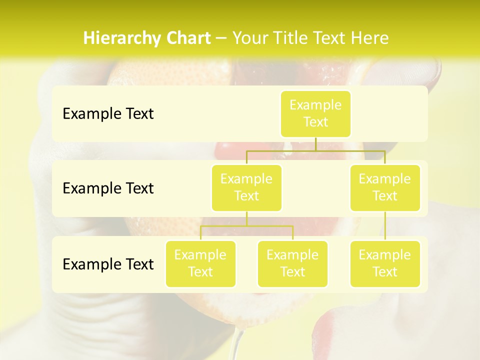 Adult Yellow Isolated PowerPoint Template
