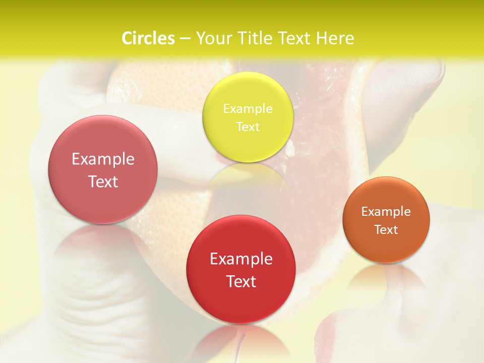 Adult Yellow Isolated PowerPoint Template