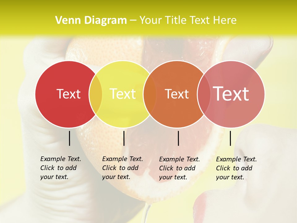 Adult Yellow Isolated PowerPoint Template