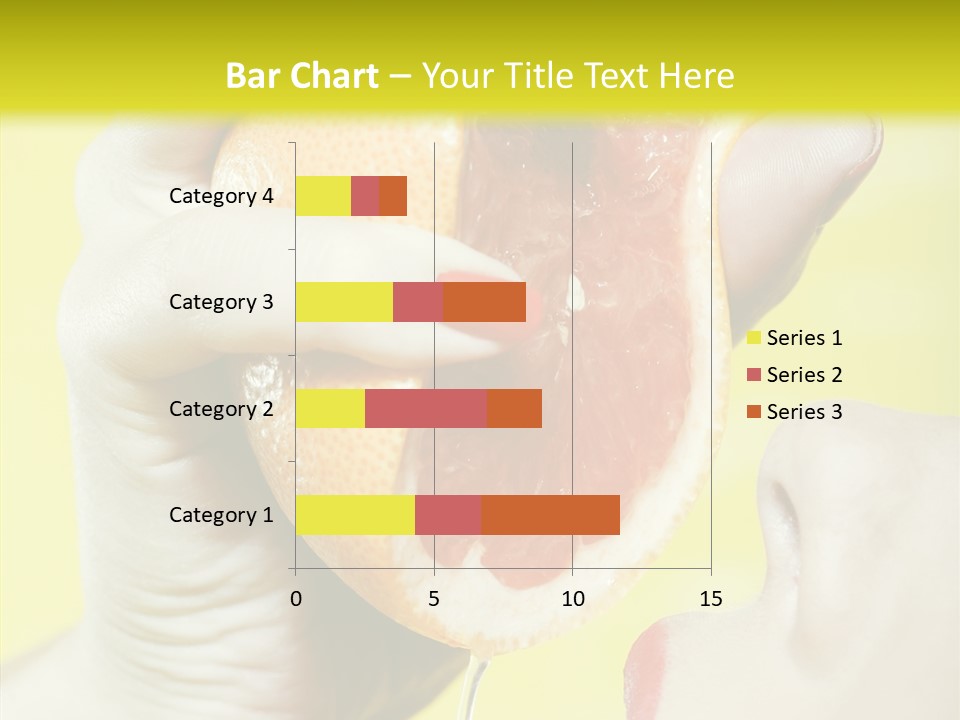 Adult Yellow Isolated PowerPoint Template