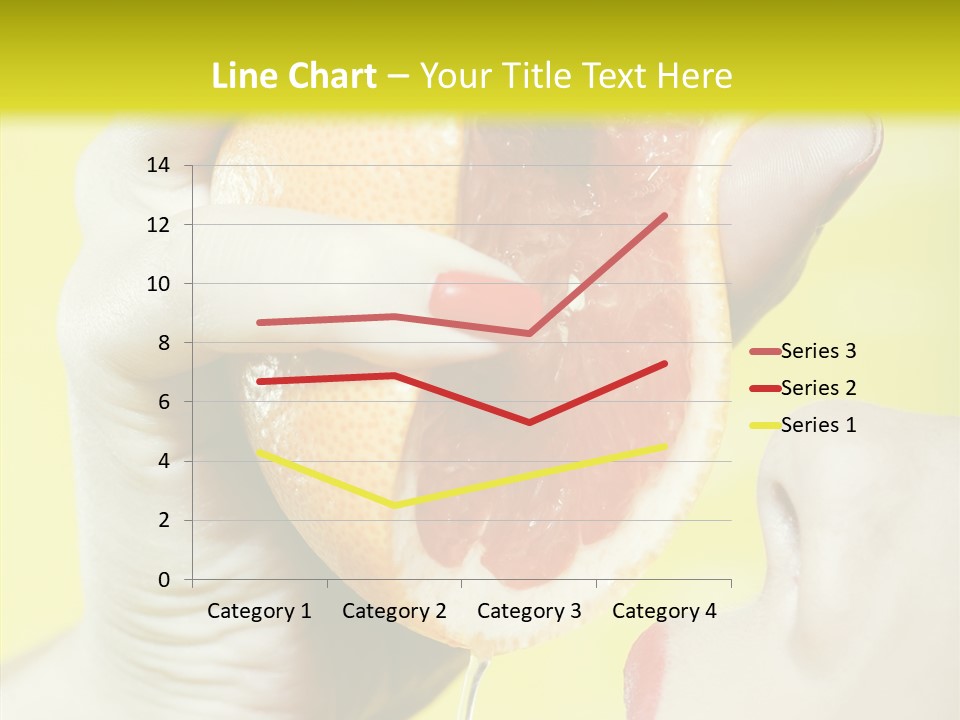 Adult Yellow Isolated PowerPoint Template