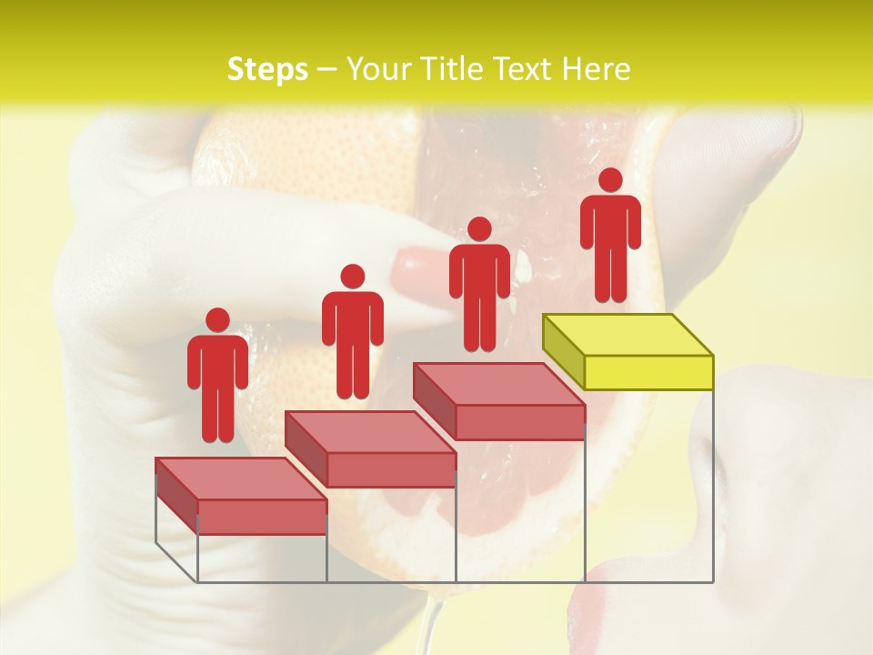 Adult Yellow Isolated PowerPoint Template