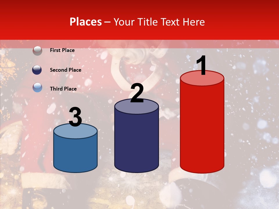 Christmas Red Clause PowerPoint Template