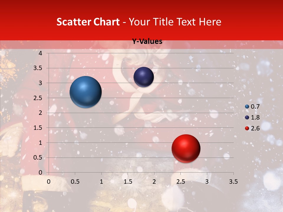 Christmas Red Clause PowerPoint Template
