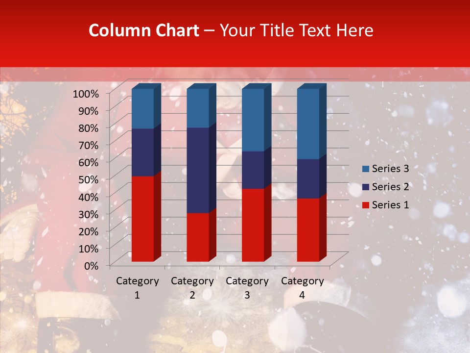 Christmas Red Clause PowerPoint Template