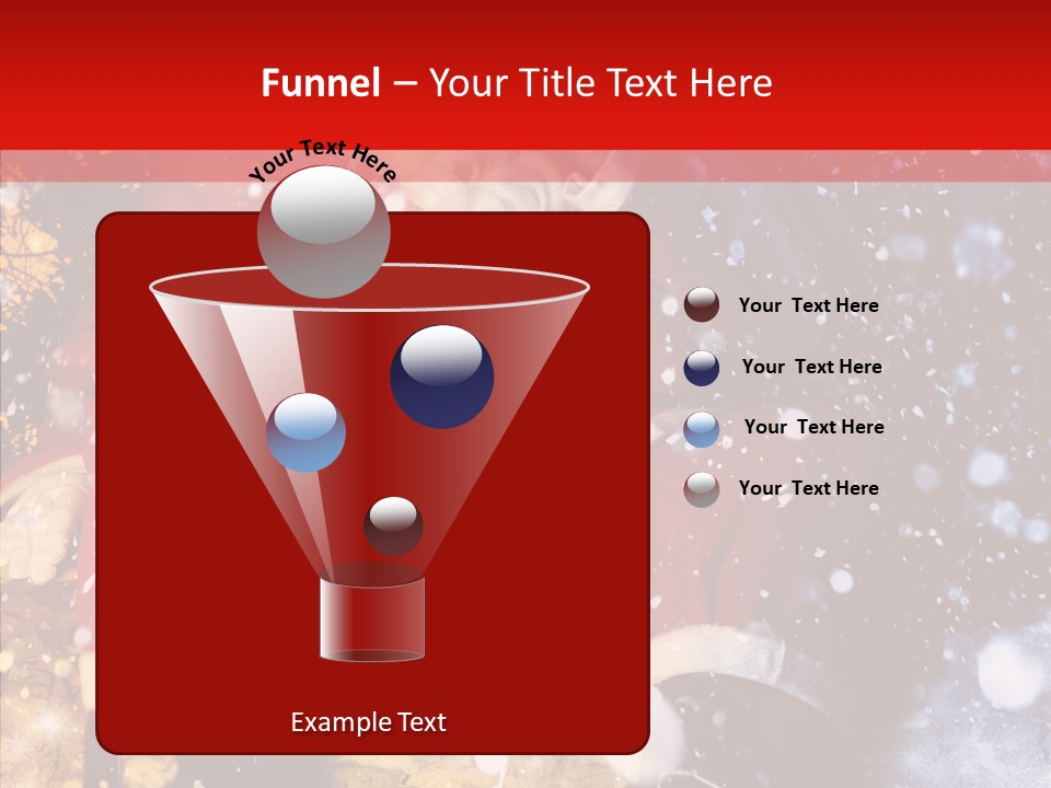 Christmas Red Clause PowerPoint Template