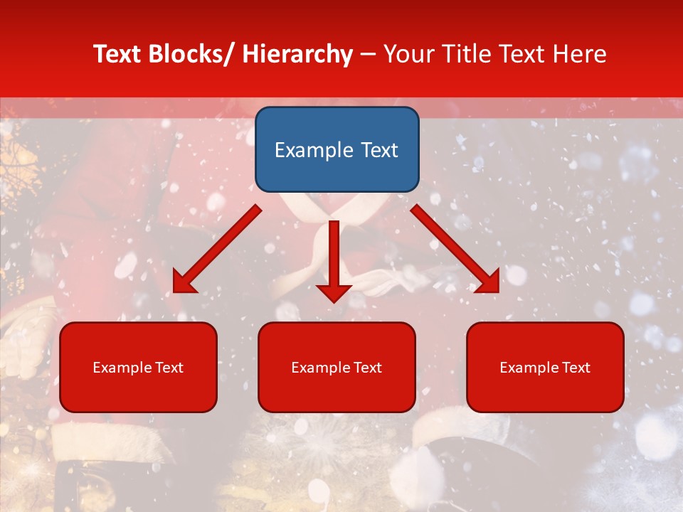 Christmas Red Clause PowerPoint Template