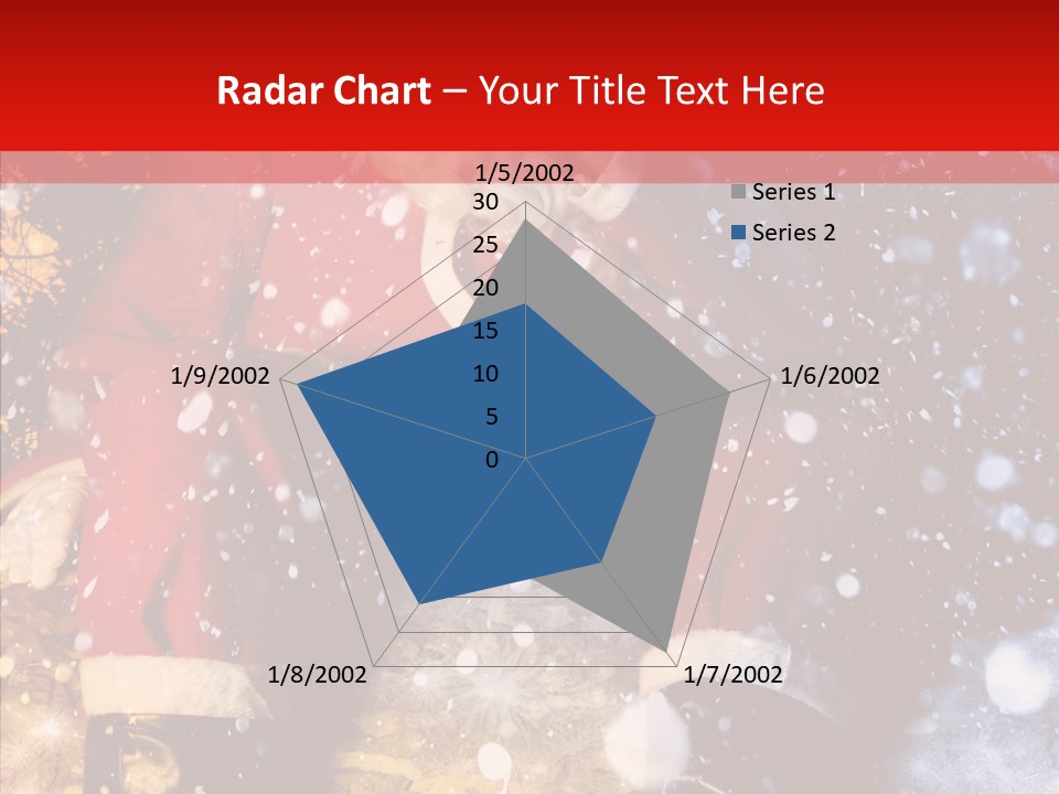 Christmas Red Clause PowerPoint Template