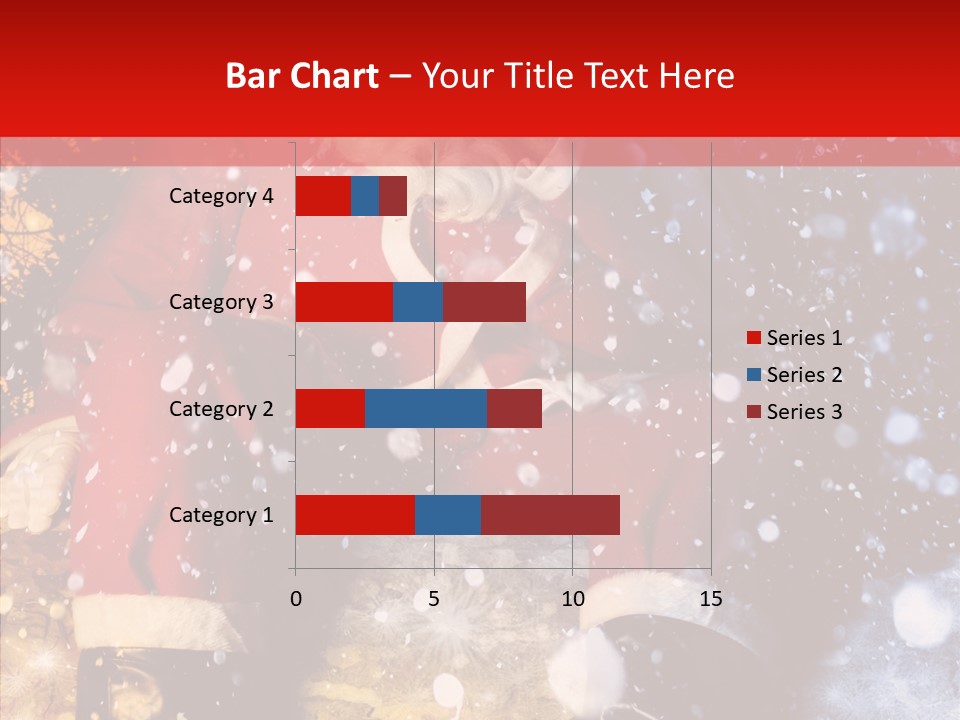 Christmas Red Clause PowerPoint Template