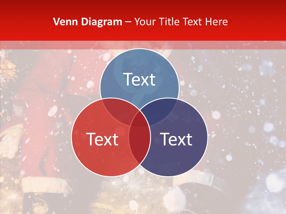 Christmas Red Clause PowerPoint Template