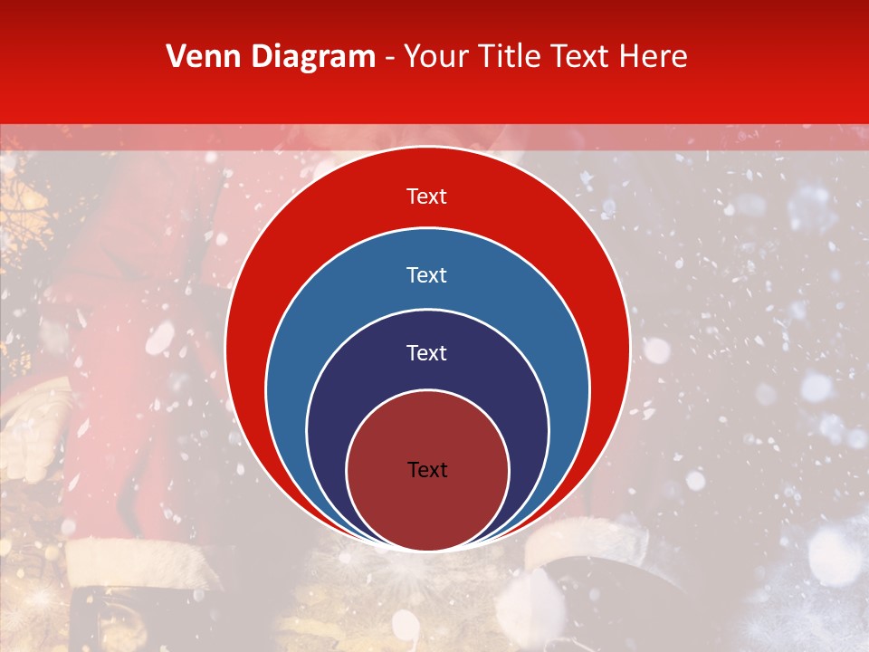 Christmas Red Clause PowerPoint Template