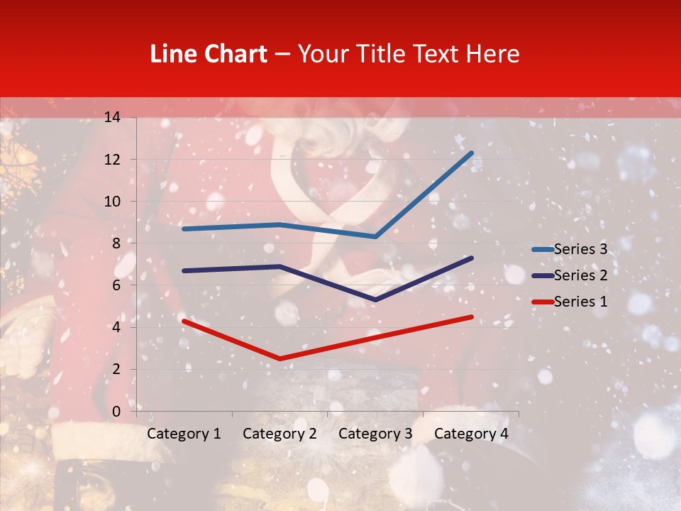Christmas Red Clause PowerPoint Template