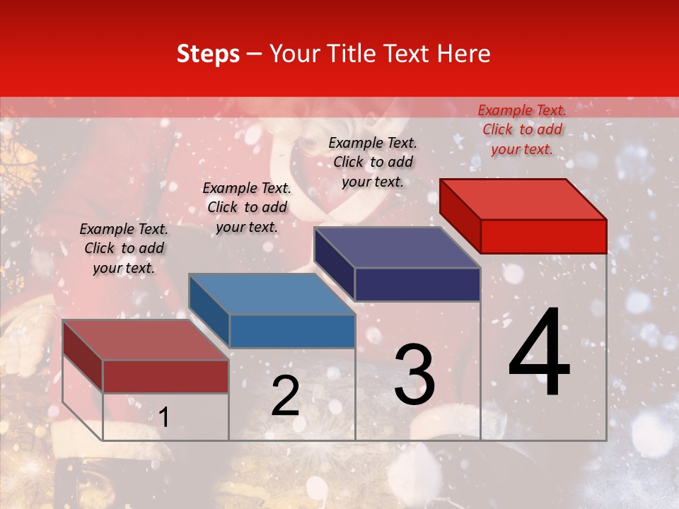 Christmas Red Clause PowerPoint Template