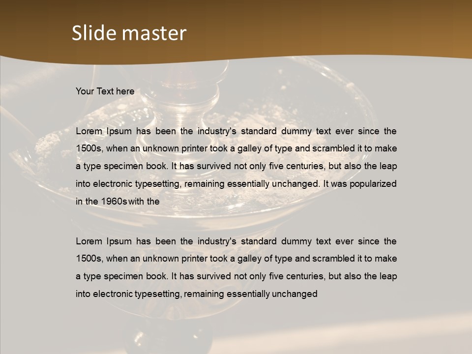 East Hubbly Bubbly Near PowerPoint Template