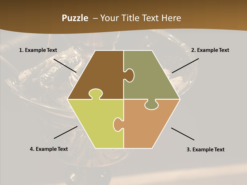 East Hubbly Bubbly Near PowerPoint Template