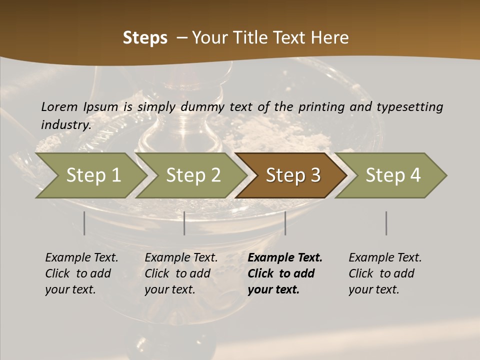 East Hubbly Bubbly Near PowerPoint Template
