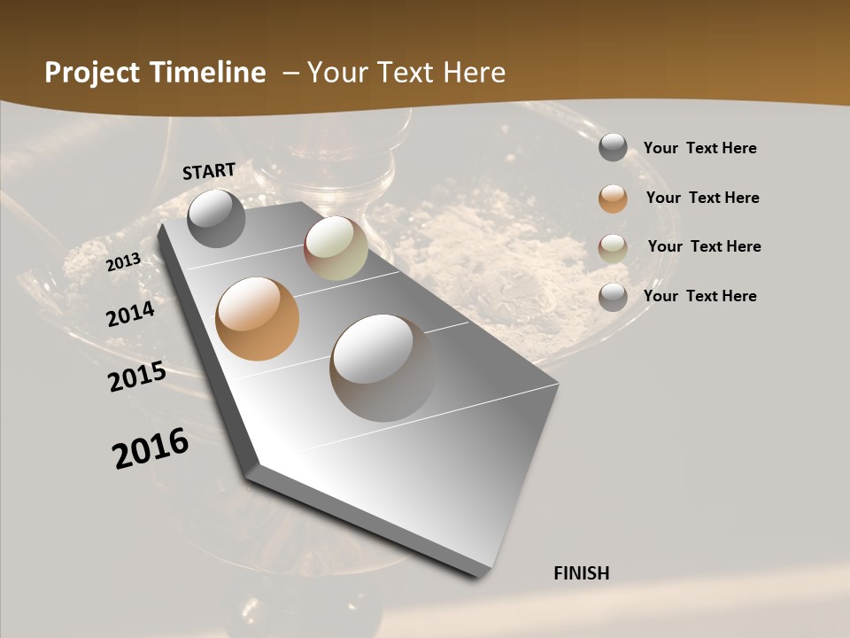 East Hubbly Bubbly Near PowerPoint Template