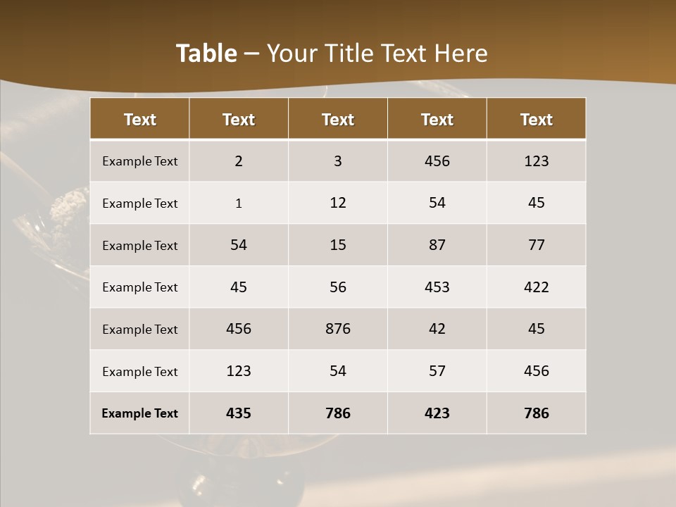 East Hubbly Bubbly Near PowerPoint Template