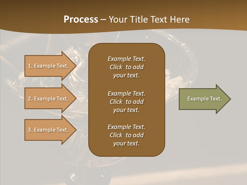East Hubbly Bubbly Near PowerPoint Template