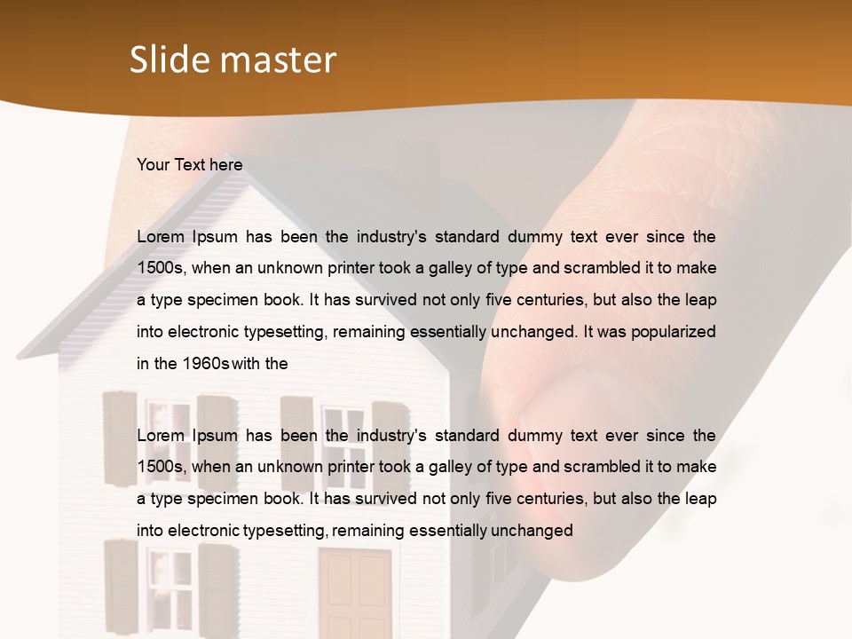 Finance Broker Sale PowerPoint Template