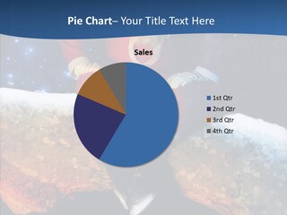 White Santa Fat PowerPoint Template