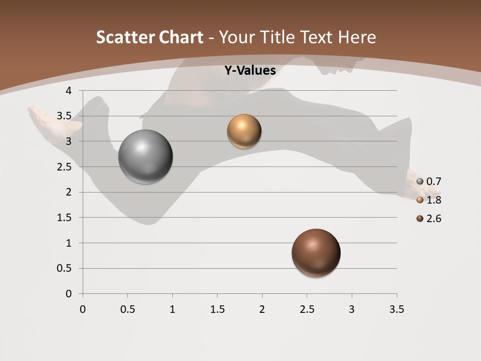 Fitness Pose Young PowerPoint Template