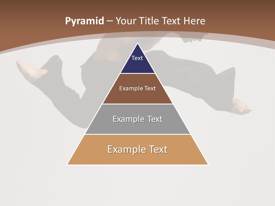 Fitness Pose Young PowerPoint Template