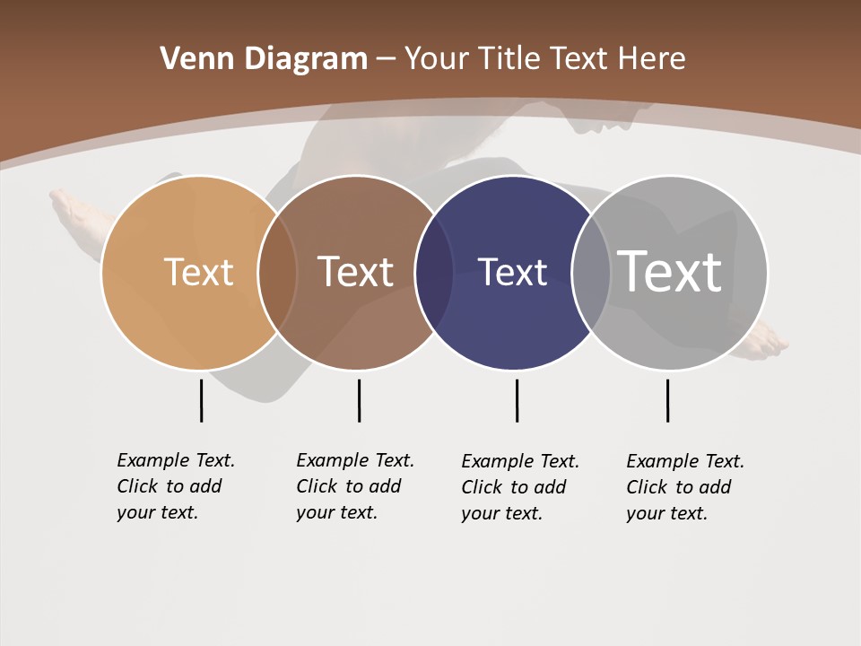 Fitness Pose Young PowerPoint Template