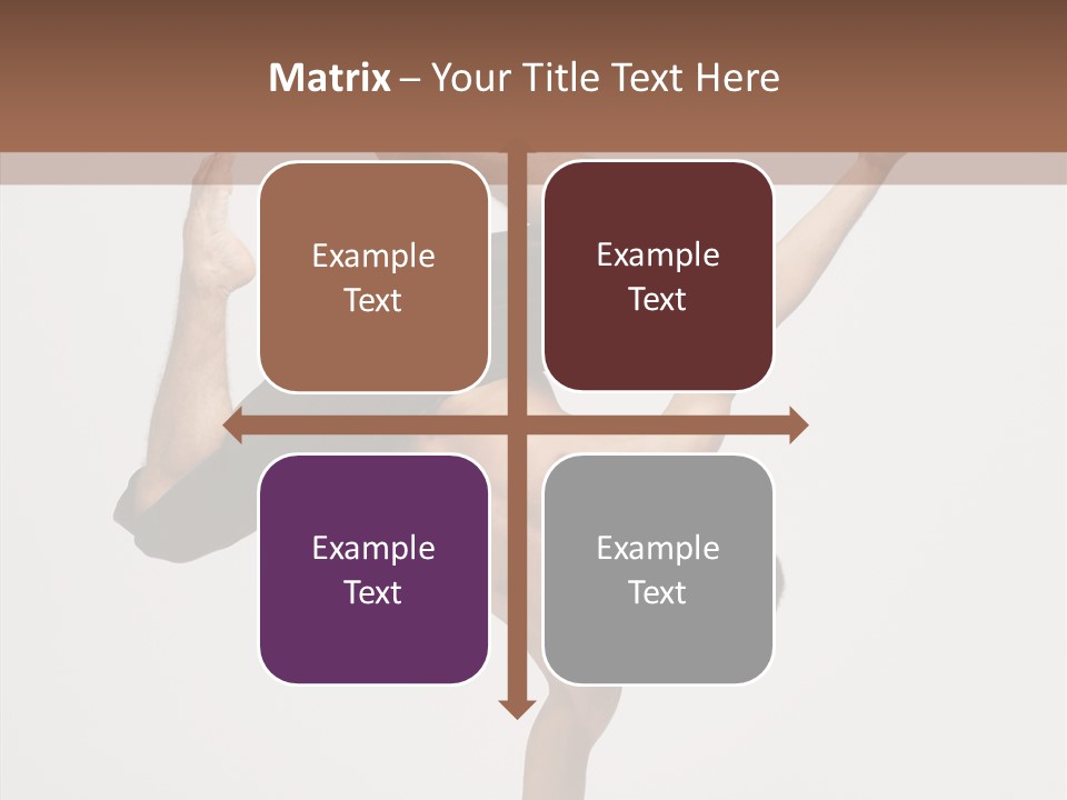 Dance Flexibility Style PowerPoint Template