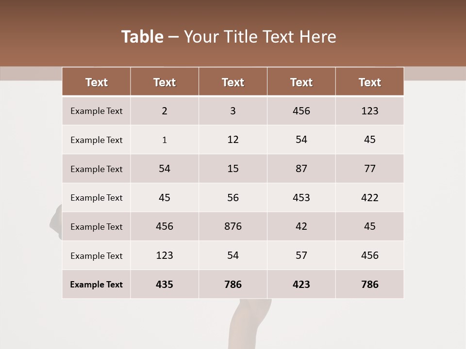 Dance Flexibility Style PowerPoint Template
