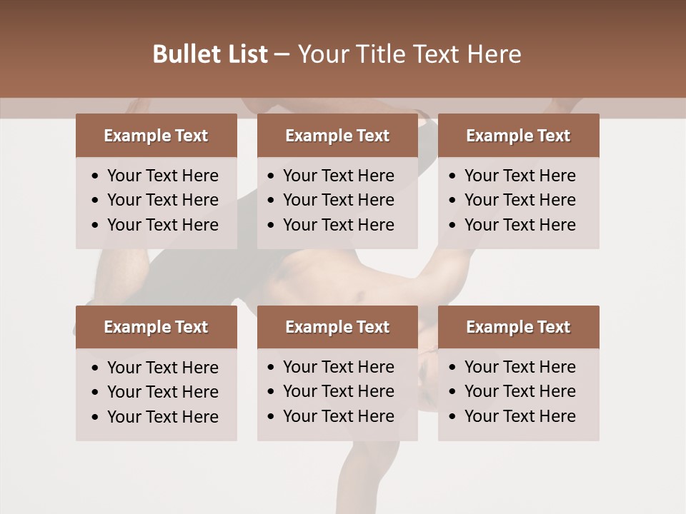 Dance Flexibility Style PowerPoint Template