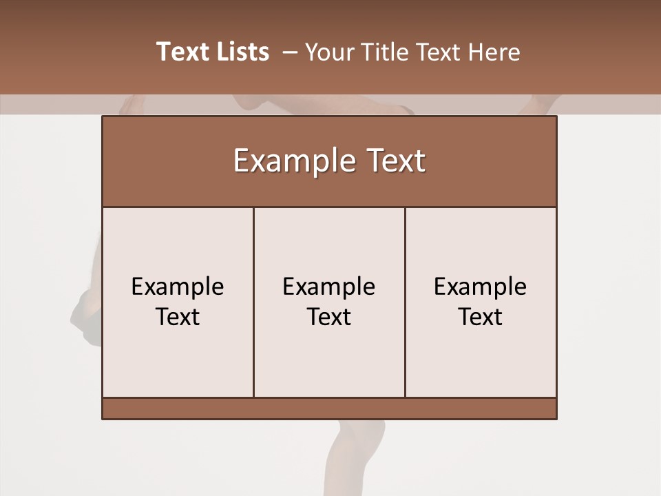 Dance Flexibility Style PowerPoint Template
