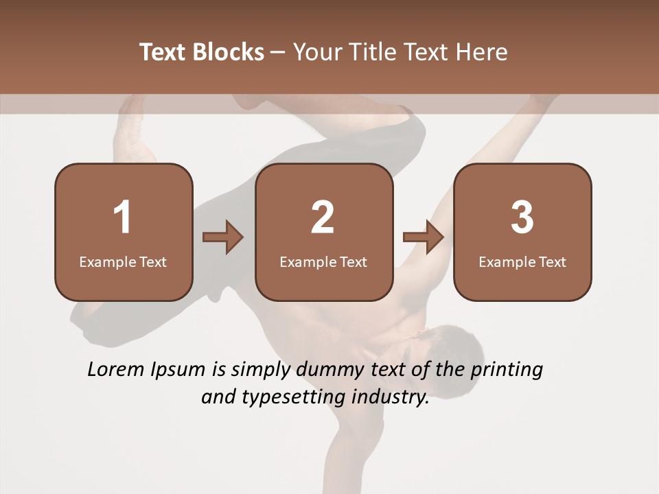 Dance Flexibility Style PowerPoint Template