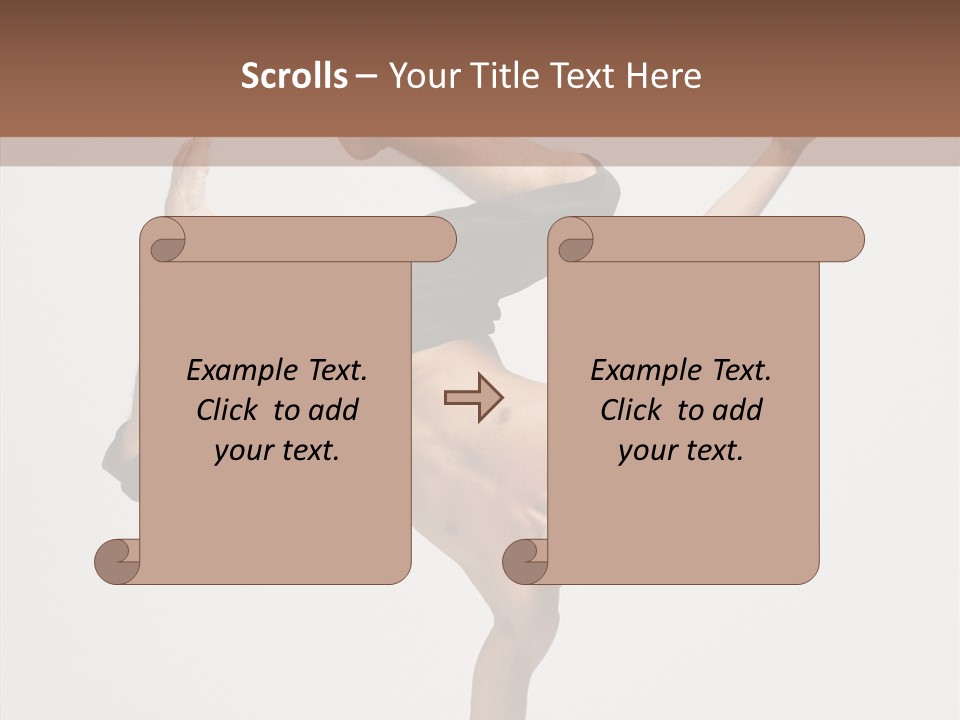 Dance Flexibility Style PowerPoint Template