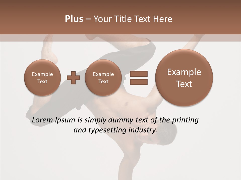 Dance Flexibility Style PowerPoint Template